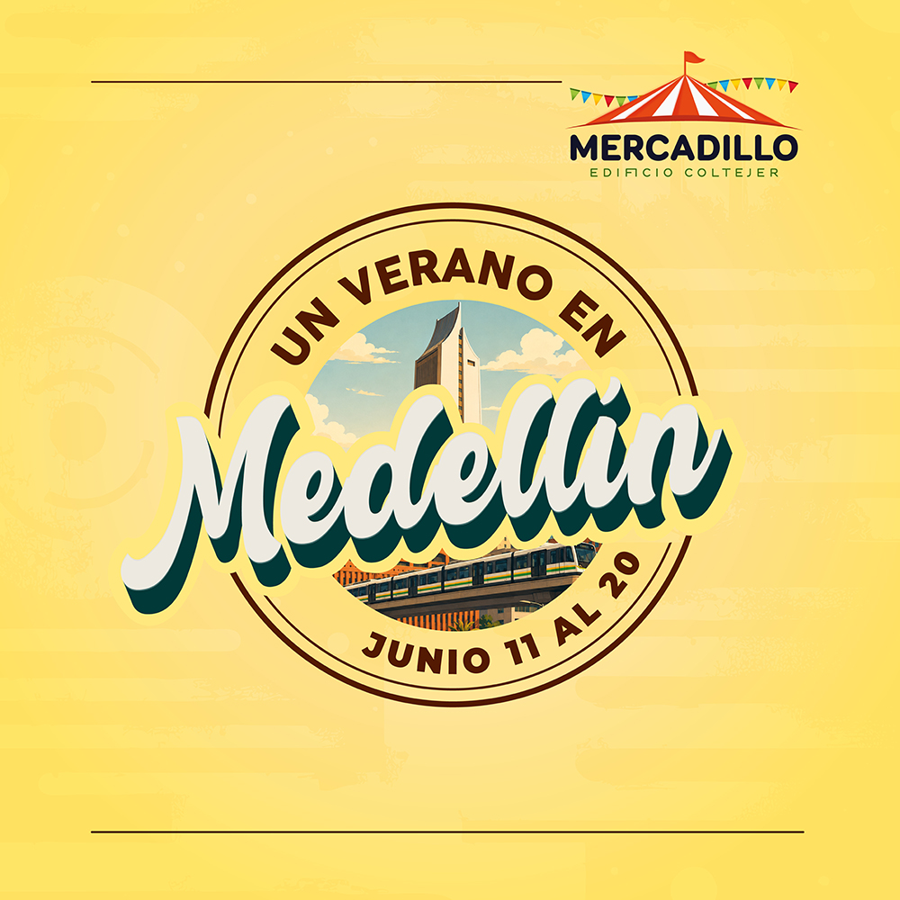 Mercadillo Edificio Coltejer Junio de padres
